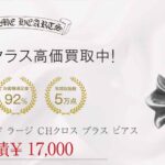 クロムハーツ スタッド ラージ CHクロス プラス ピアス 画像