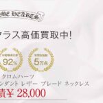 クロムハーツ フィリグリー プル ペンダント レザー ブレード ネックレス 画像