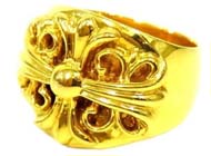 クロムハーツの代表的リング、キーパーリングも22Kですと更に高額になります！ 画像