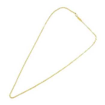 クロムハーツ CHROME HEARTS 22K NECKCHAIN ロール ネック チェーン 20インチ 　画像