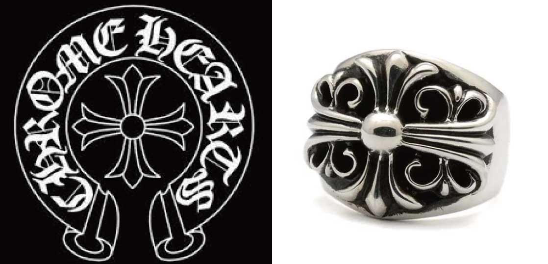 クロムハーツ偽物キーパーリング画像