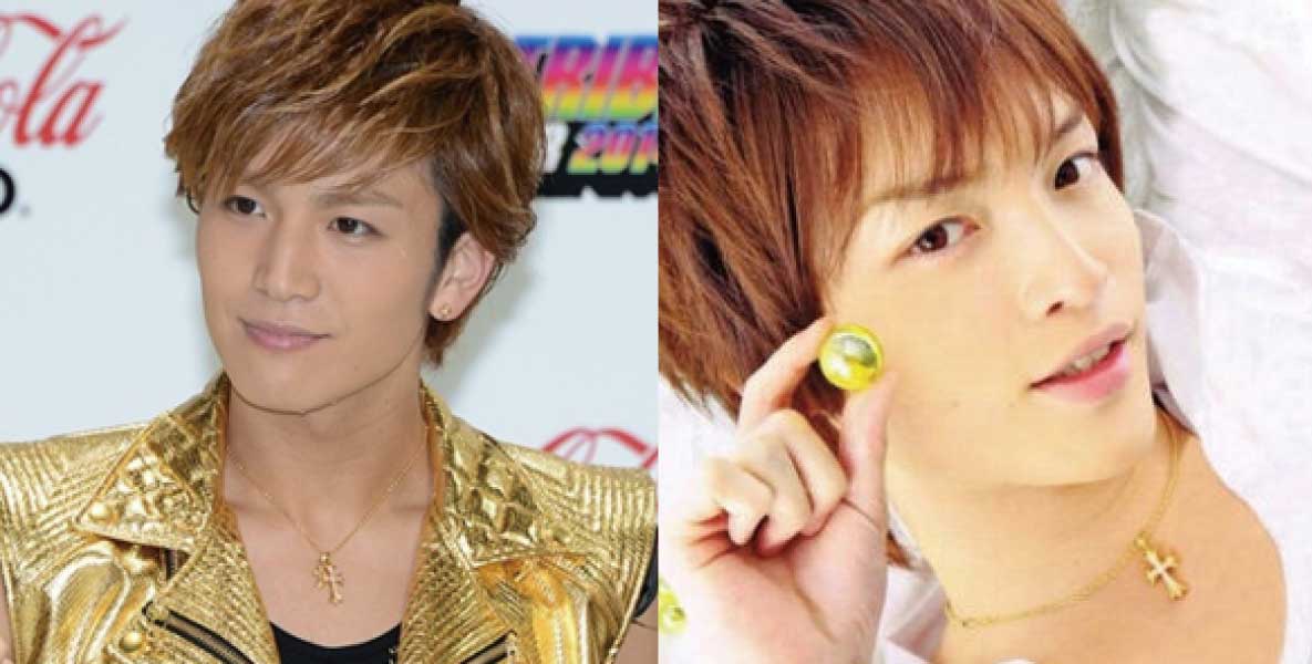 22Kゴールドモデルの着用紹介 　画像