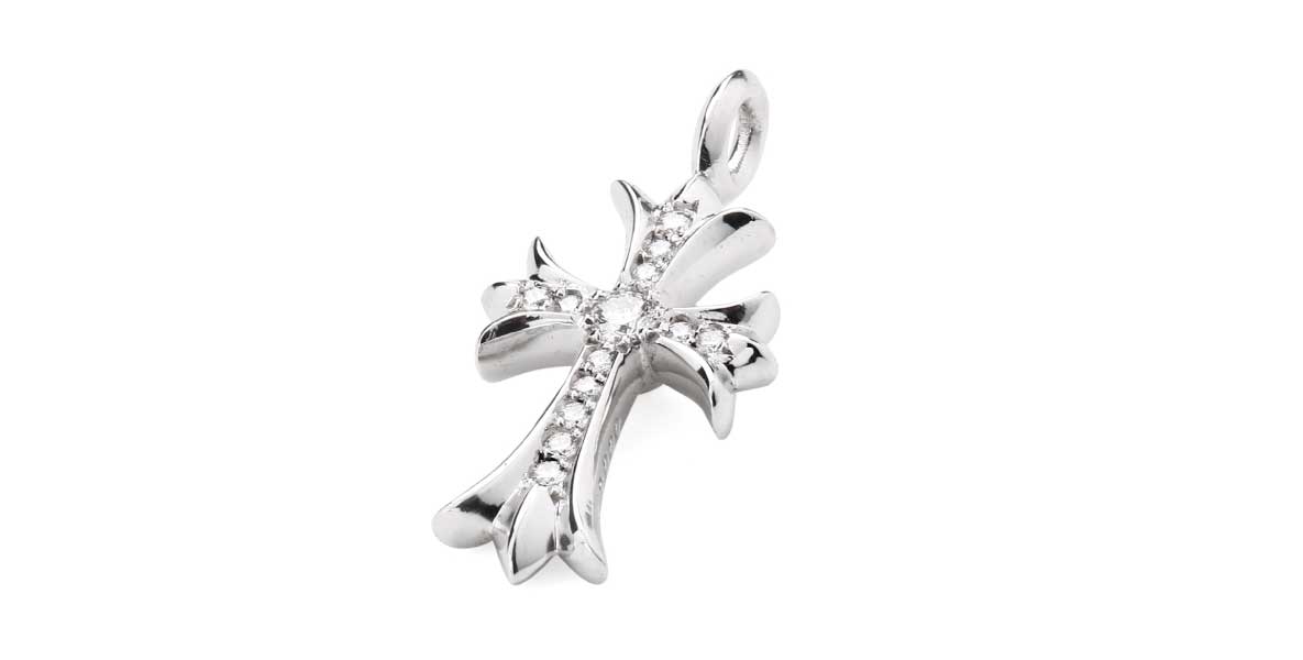 クロムハーツ素材18Kホワイトゴールド画像