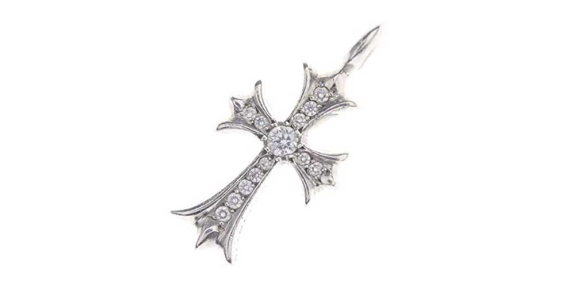 クロムハーツプラチナ素材画像