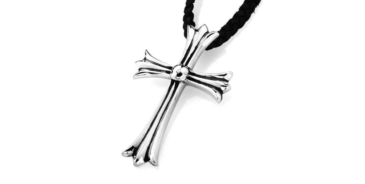 ラージCHクロス ペンダント　画像